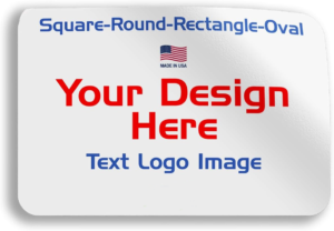 125 3×2 Rectangle Custom Personalized Stickers Labels: Vinyl Waterproof, Dishwasher Safe Made in USA – Logo, Text, Image for Car Sticker Printer, Small Business Packaging Supplies